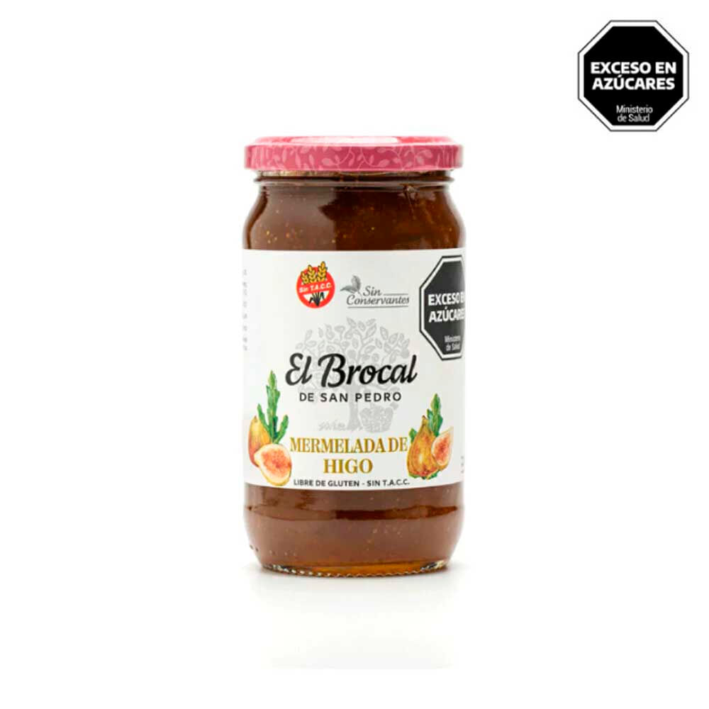 Mermelada Sabor Higo 420 Grs El Brocal