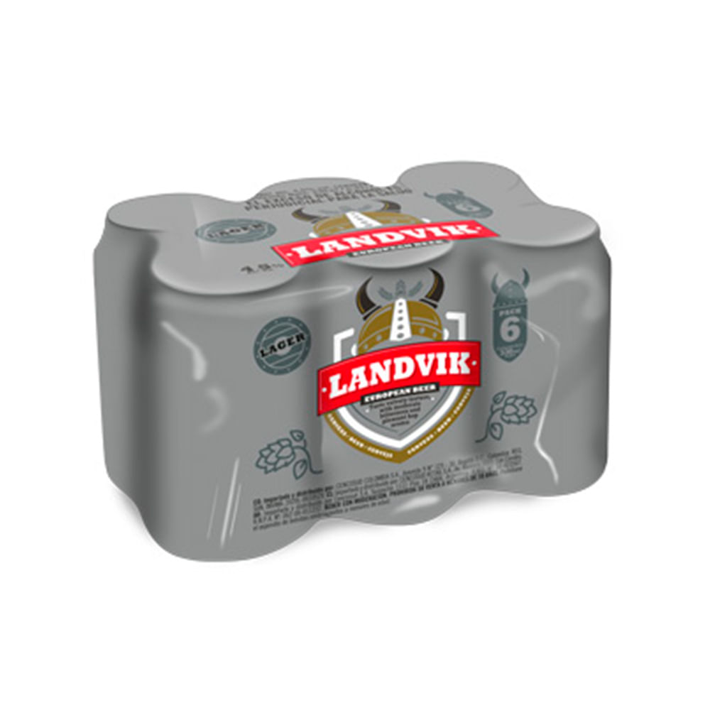 Cerveza Lager 3000 Ml x 6 Un Landvik