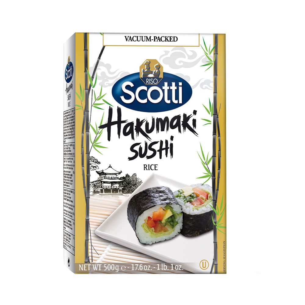 Arroz Premium para Sushi Hakumaki 500 Grs Scotti