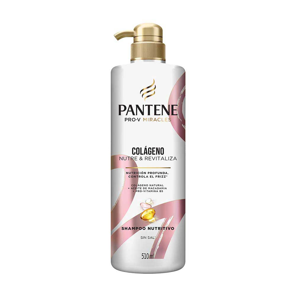 Shampoo Colágeno Nutre y Revitaliza 510 Ml Pantene