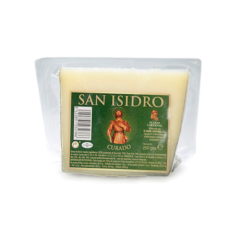 Queso Mezcla Curado X 250 Gr San Isidro