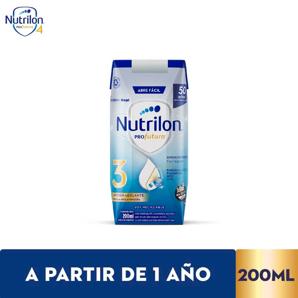 Leche Uat Nutrilon 3 200 Ml