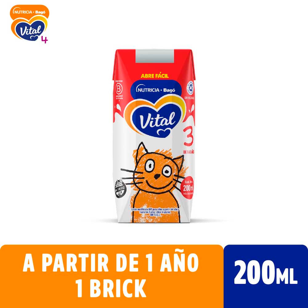 Leche Uat Vital 3 200 Ml