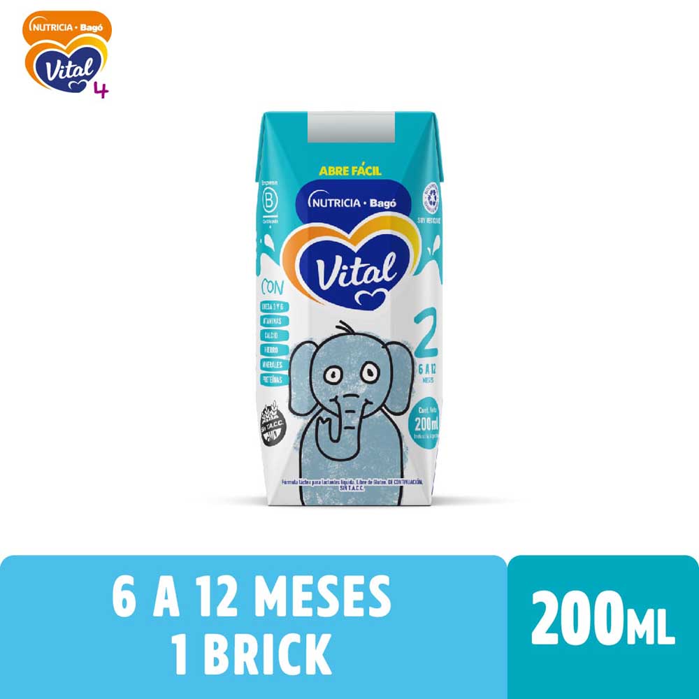 Leche Uat Vital 2 200 Ml