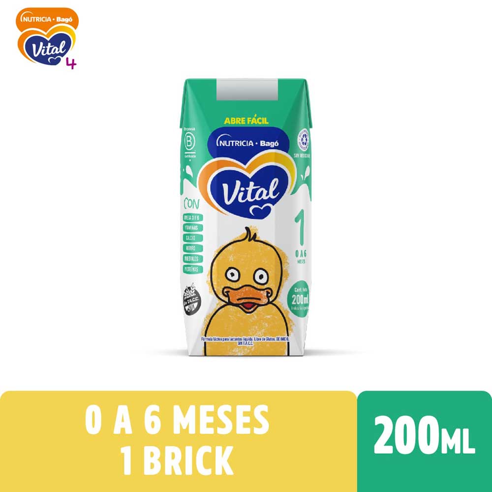 Leche Uat Vital 1 200 Ml