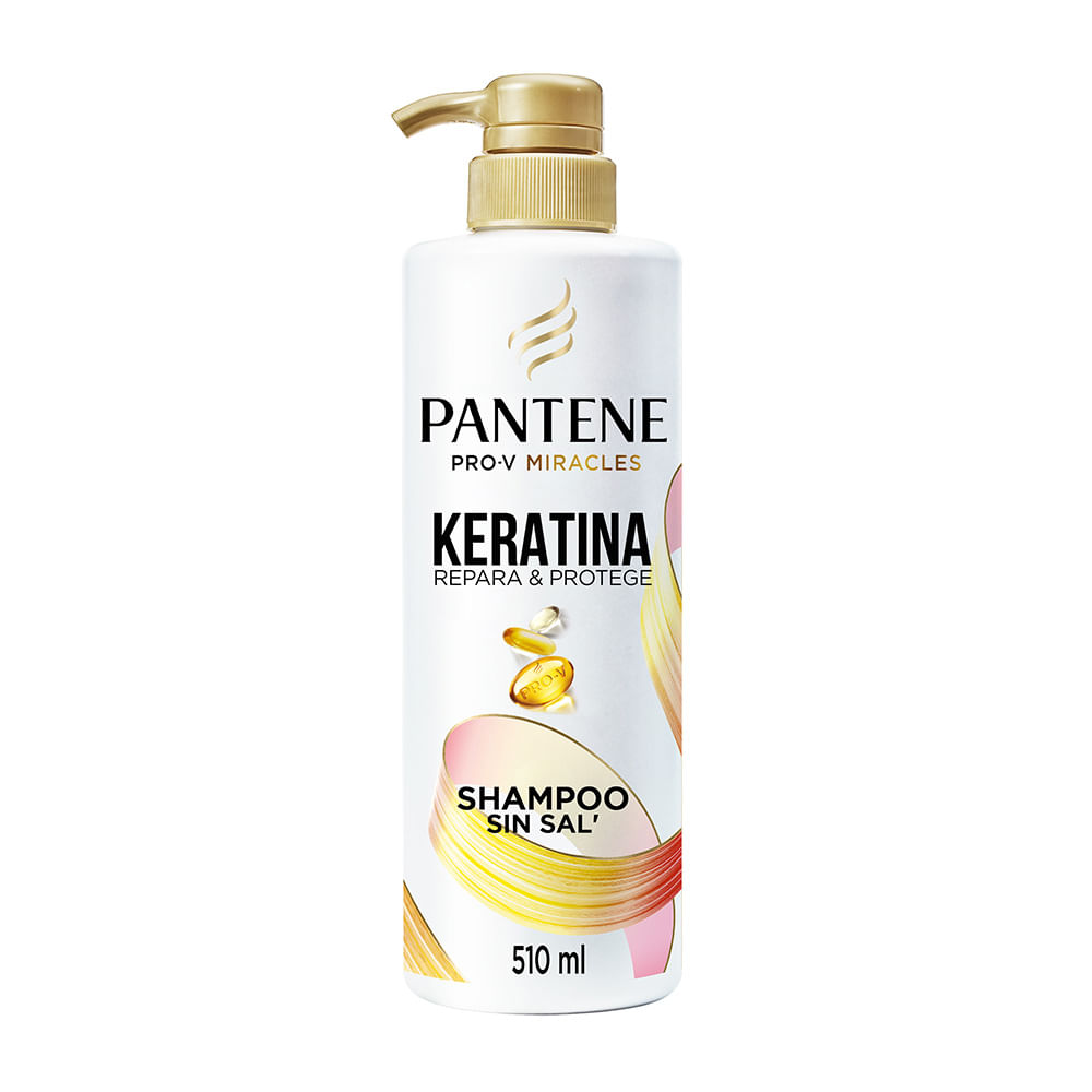 Shampoo Keratina Repara y Protege 510 Ml Pantene