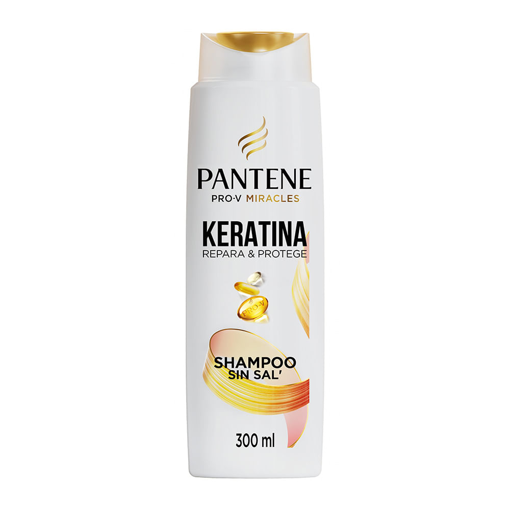 Shampoo Keratina Repara y Protege 300 Ml Pantene