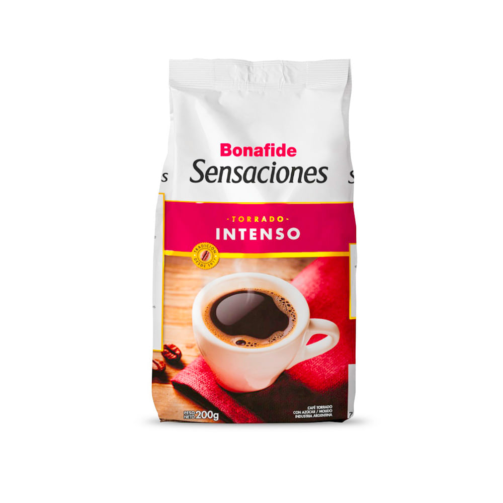 Café Molido Sensaciones Intenso 200 Grs Bonafide