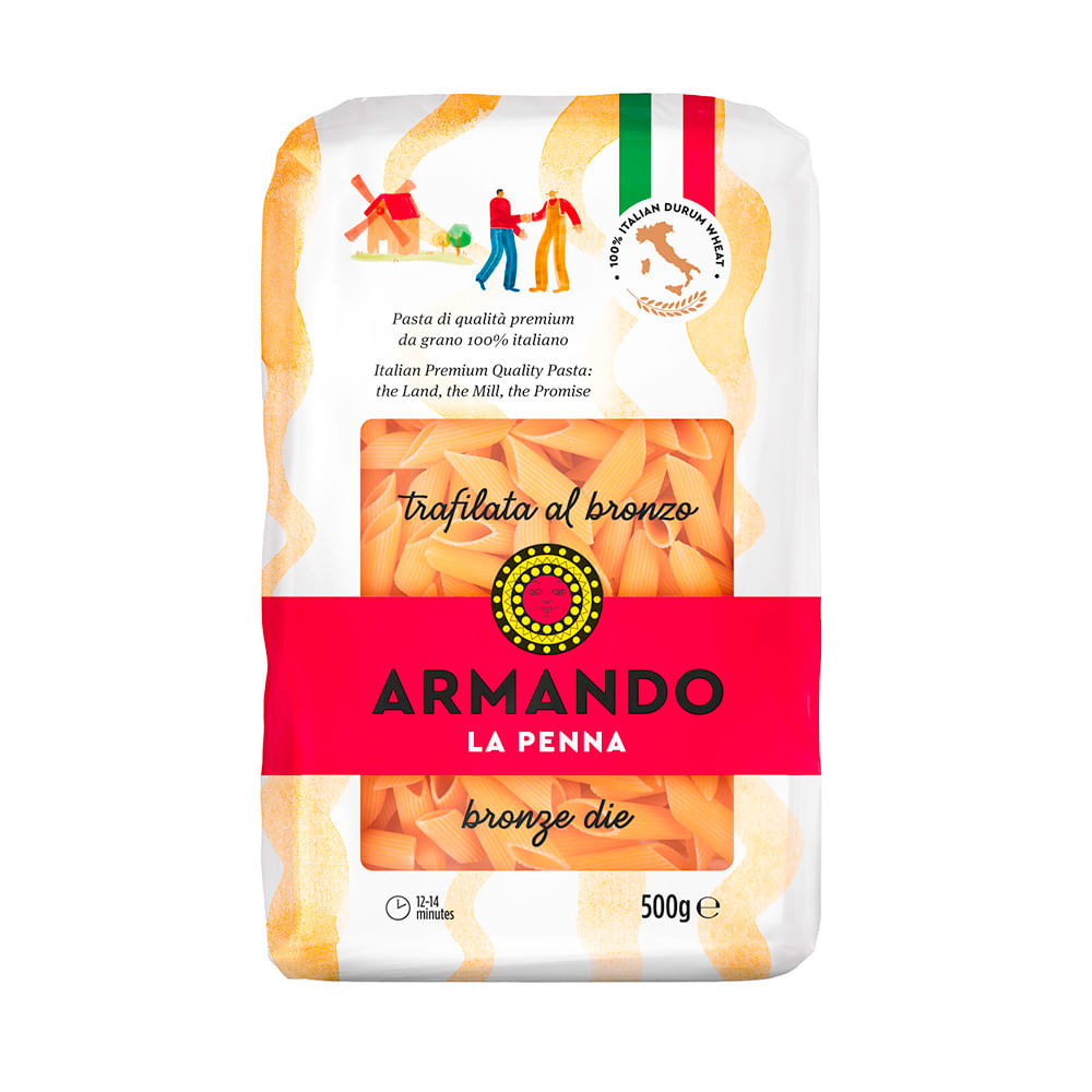 Fideos La Penna Rigatti X 500 Gr Armando