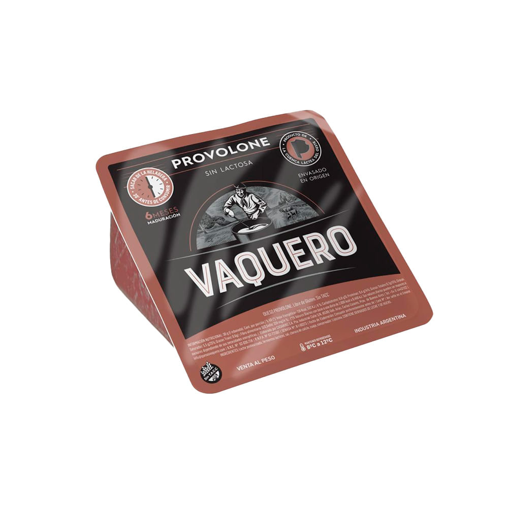 Queso Provoleta 6 meses x 1 Kg Vaquero