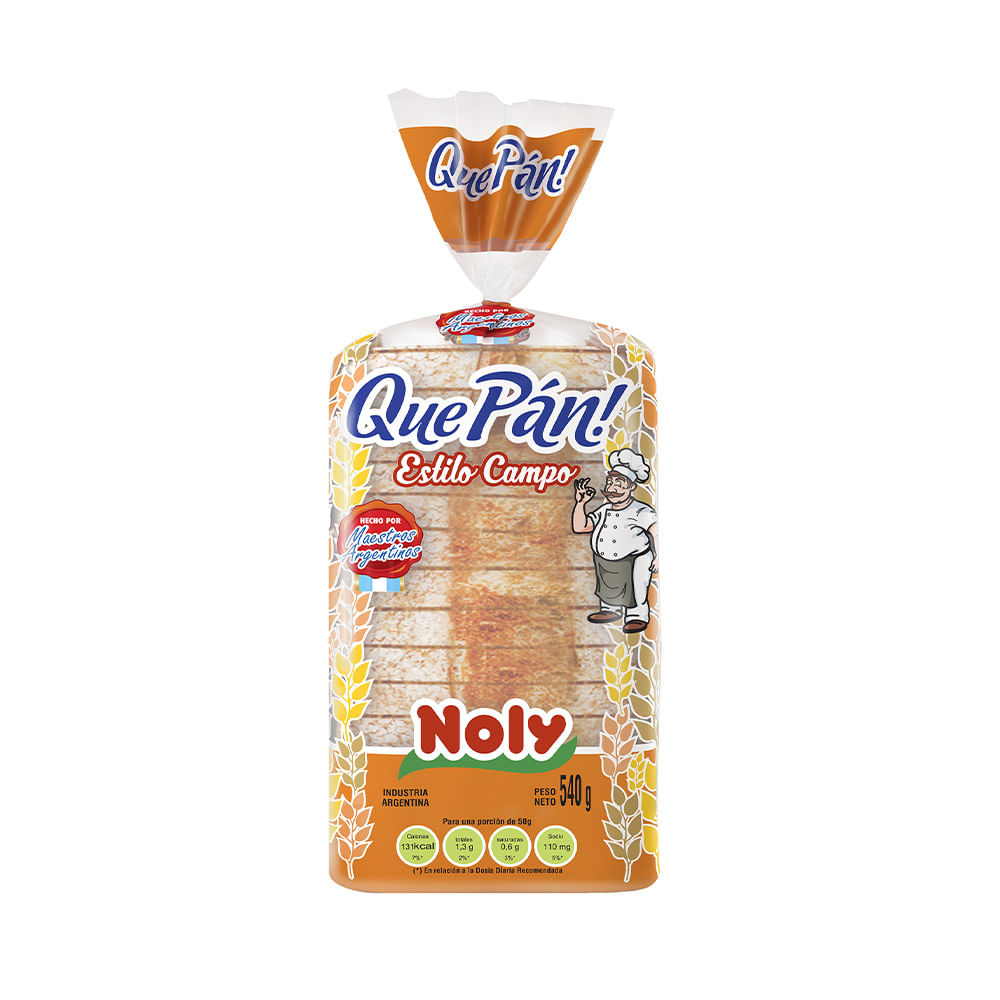 Pan Estilo Campo Noly 540 Gr