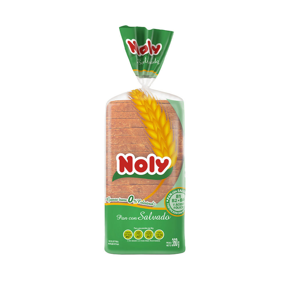 Pan de Salvado 360 Grs Doña Noly