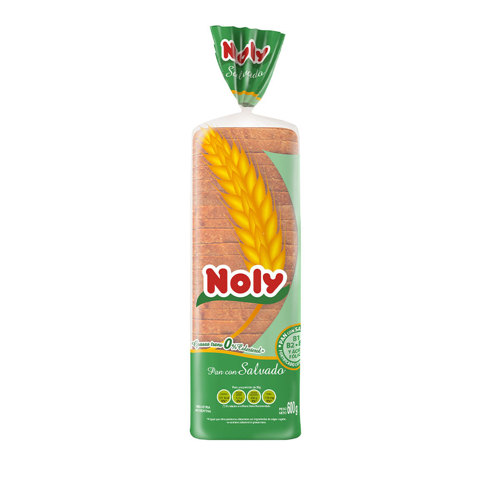 Pan de Salvado 600 Grs Doña Noly