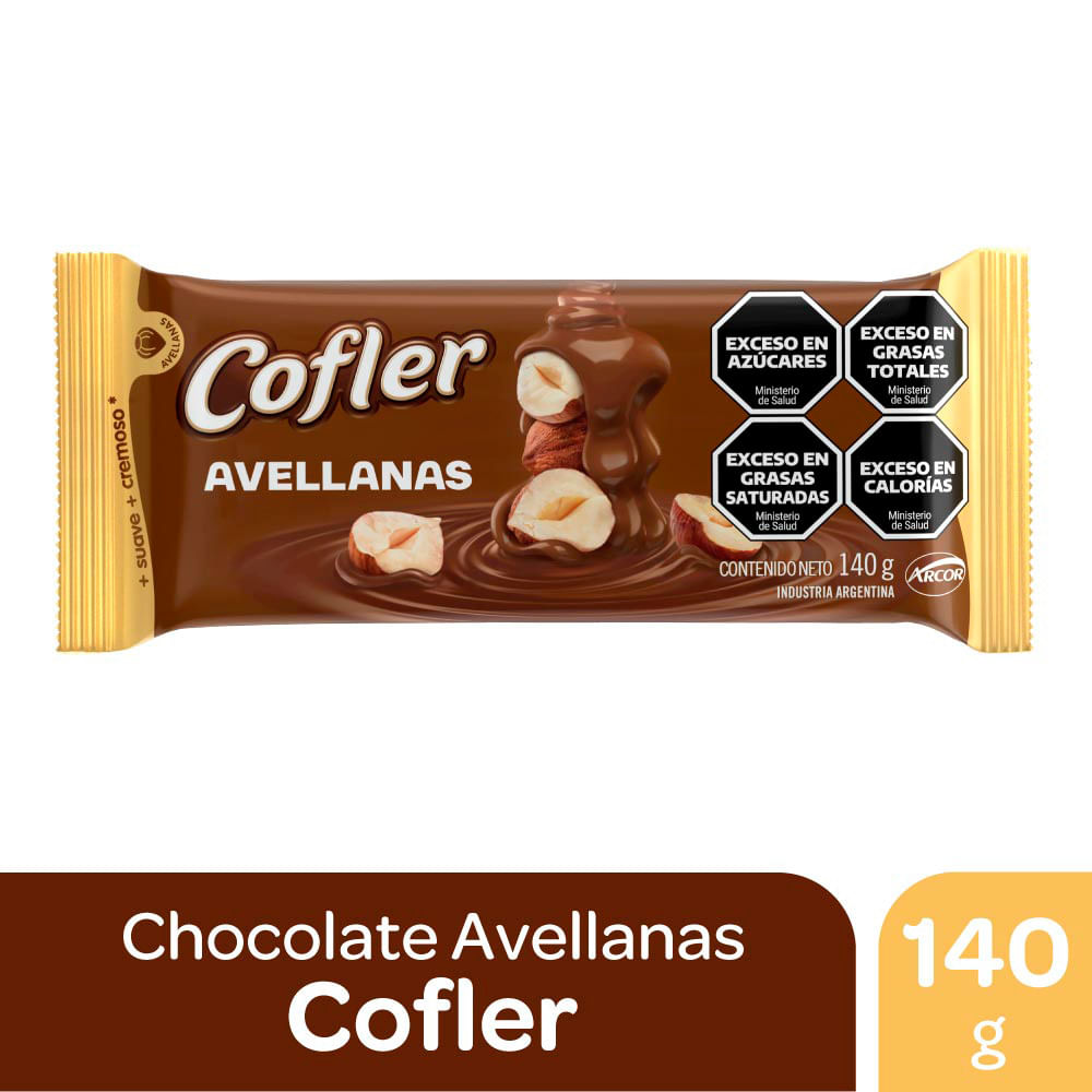 Chocolate Con Avellanas Cofler Arcor