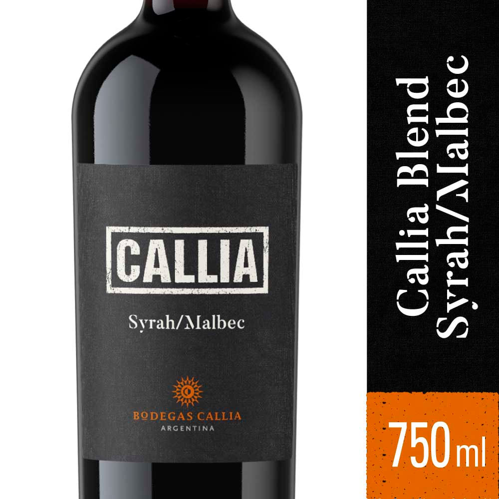 Vino Tinto Syrah / Malbec 750 Cc Callia