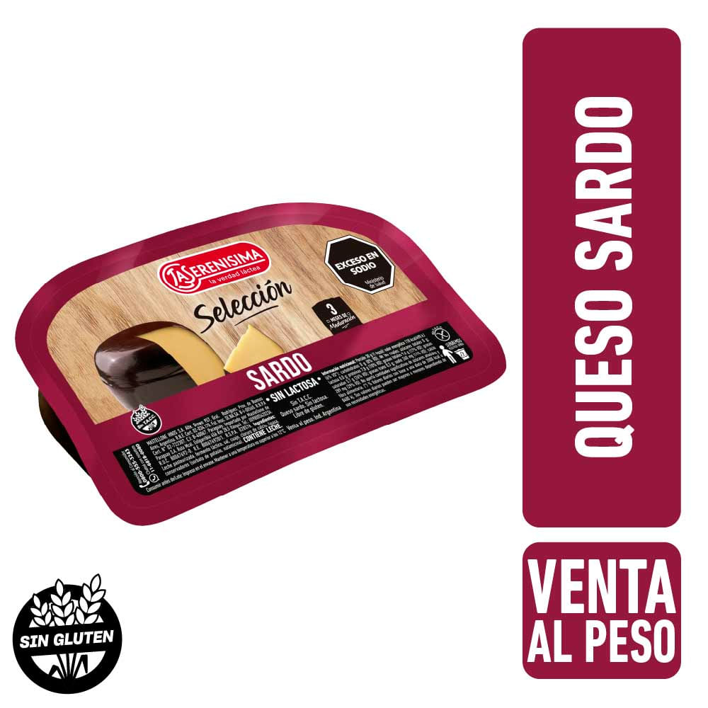 Queso Sardo x 1 Kg La Serenisima