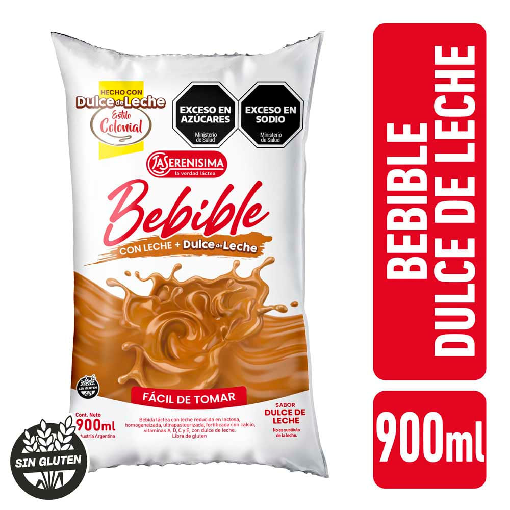Dulce De Leche La Serenísima Sachet 900 Ml