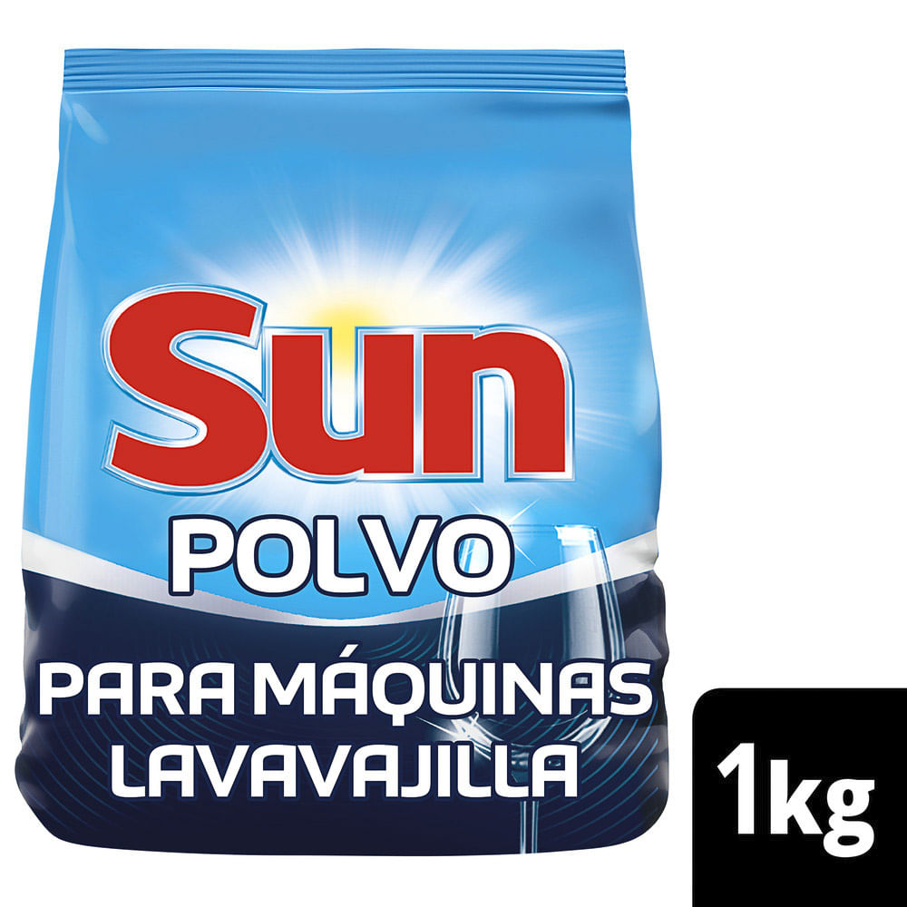 Detergente para Lavavajillas en Polvo 1 Kg Sun