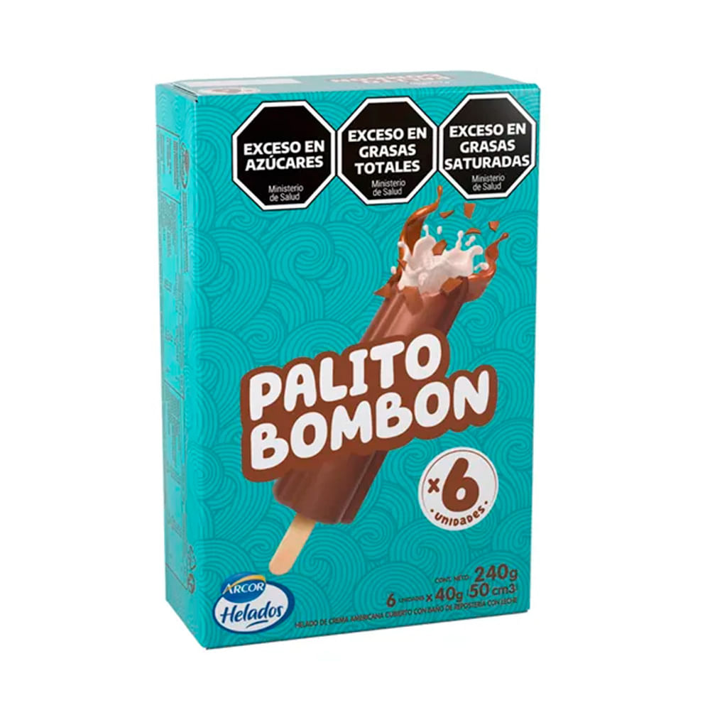 Helado Palito Multipack Bombón 240 Gr Arcor