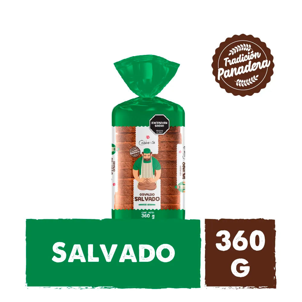 Pan de Salvado 360 Grs