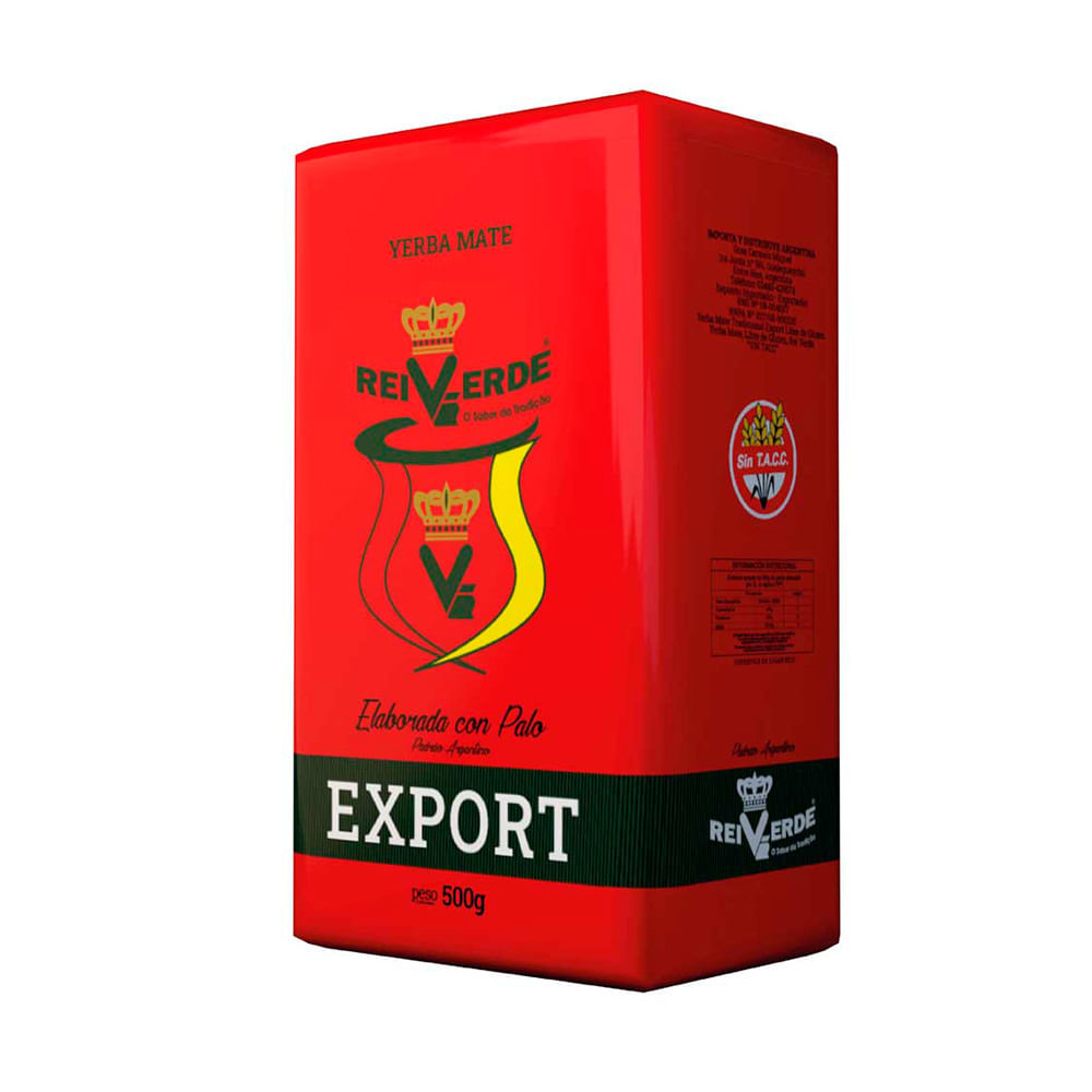 Yerba Mate con Palo Export 500 Grs Rei Verde
