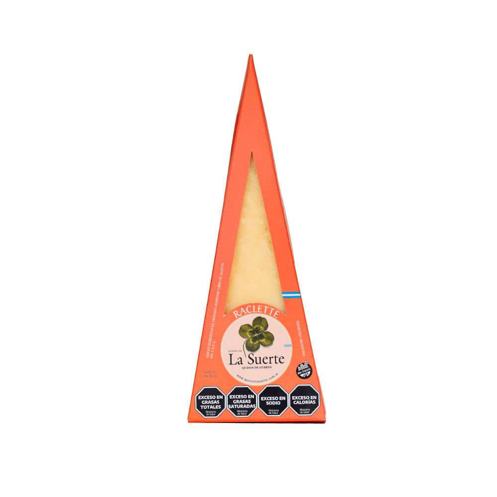 Queso Raclette Fraccionado X 1 Kg La Suerte.