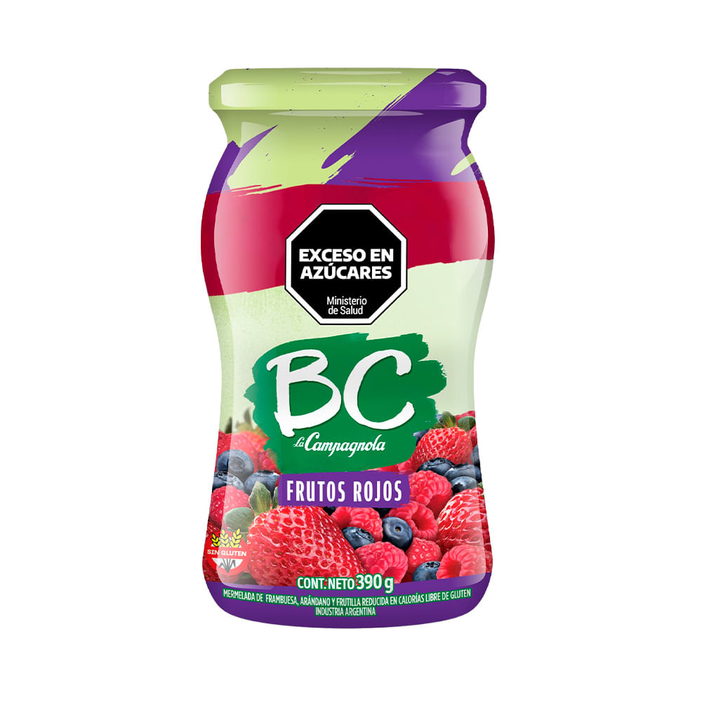 Mermelada Bc Frutos Rojos 390gr