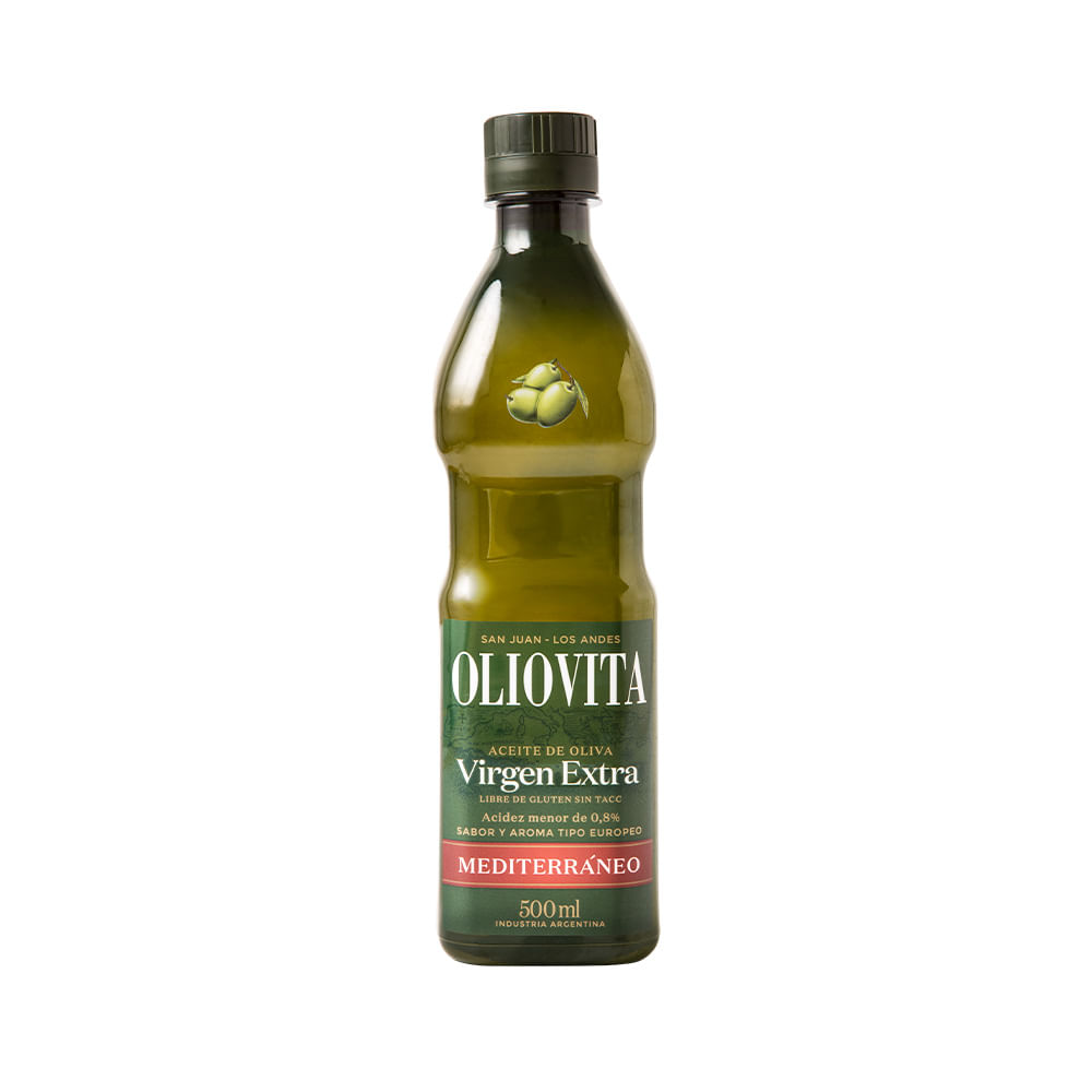 Aceite De Oliva Mediterráneo 500 Ml Oliovita