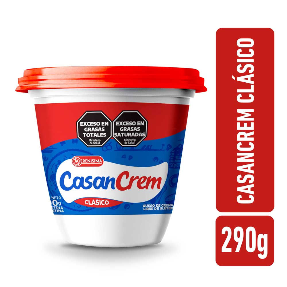 Queso Crema Blanco 0.290 Kg Casancrem