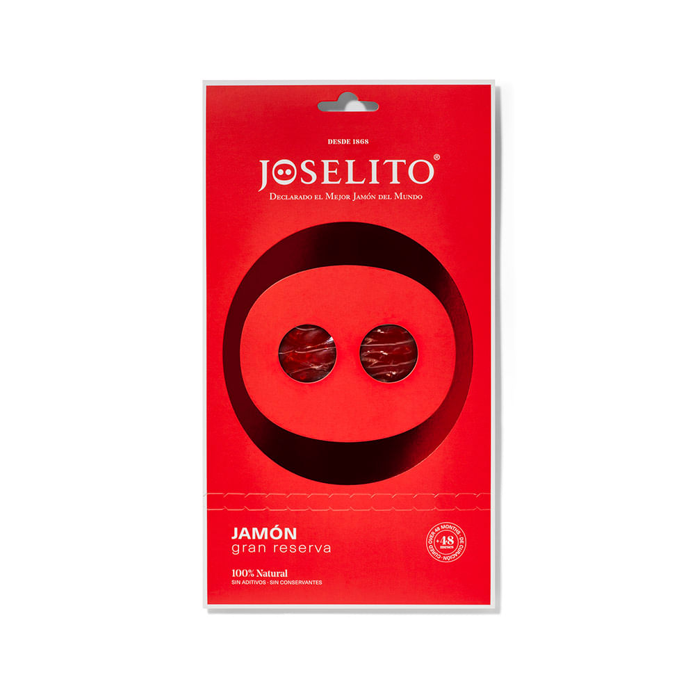 Jamón Crudo Feteado x 70 Grs Joselito