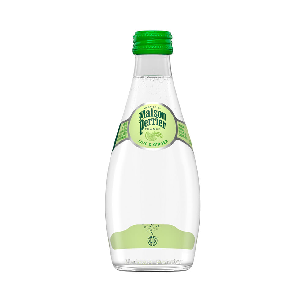 Agua Gasificada Sabor Lima y Jengibre 330 Ml Maison Perrier
