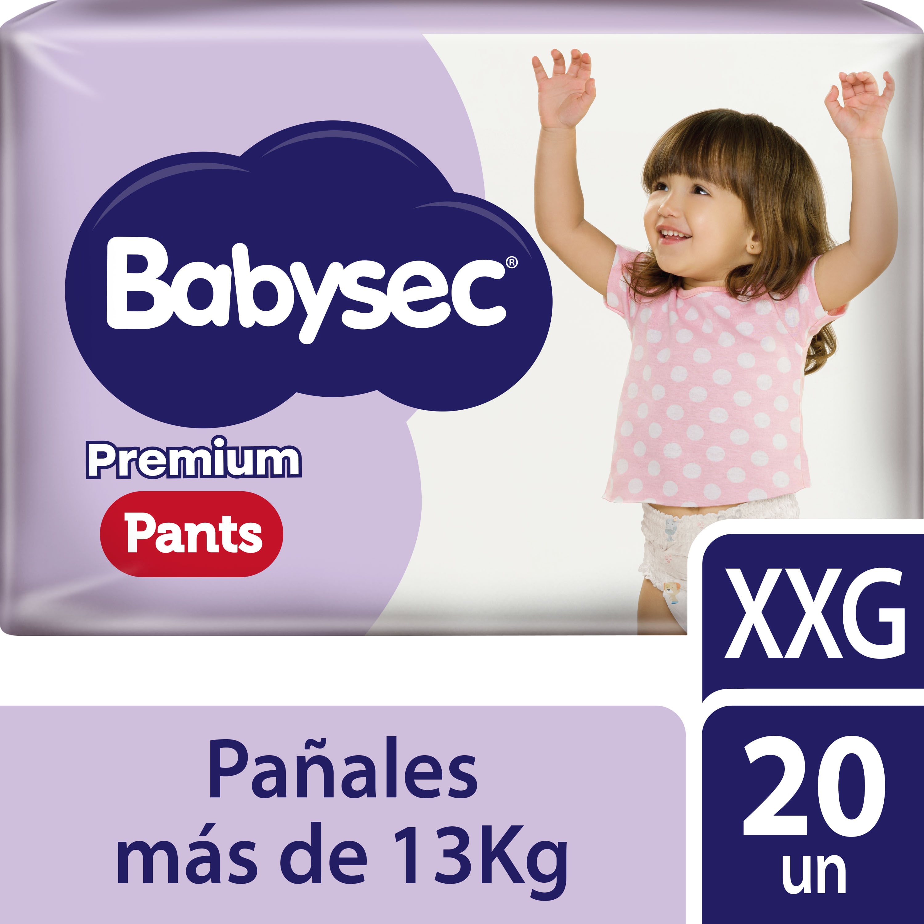 Pañales Pants XXG x 20 Un Babysec
