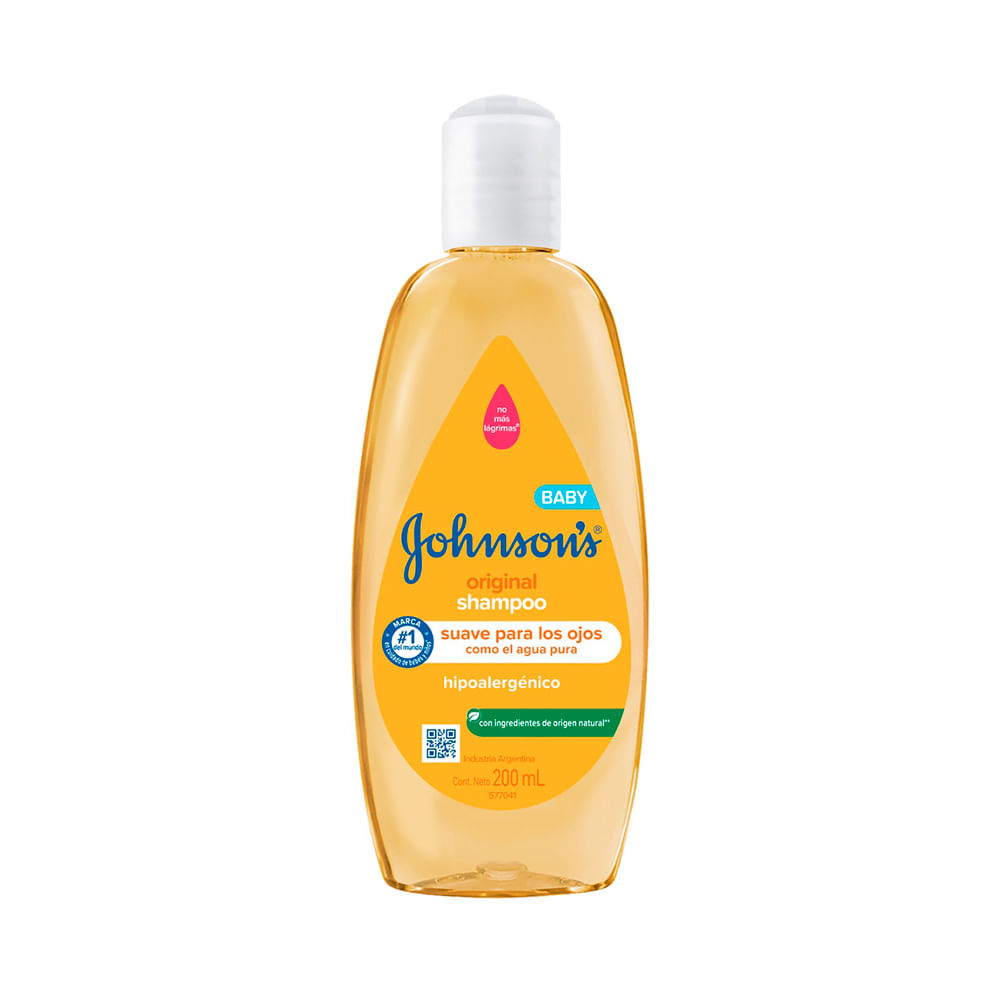 Shampoo para Bebé Original 200 Ml Johnson's