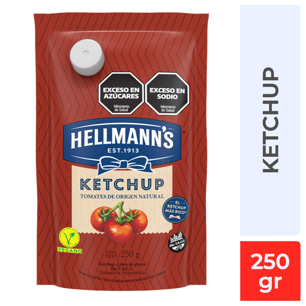 Ketchup 250 Grs Hellmann's