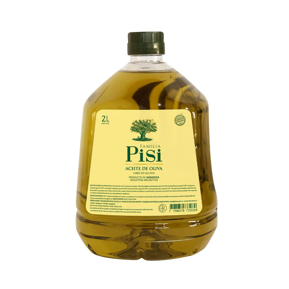 Aceite de Oliva 2 Lts Pisi