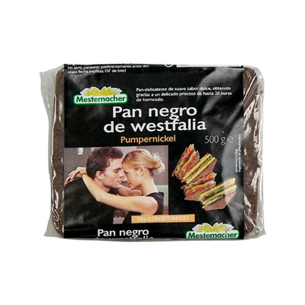 Pan Integral Pumpernickel 500 Grs Mestemacher