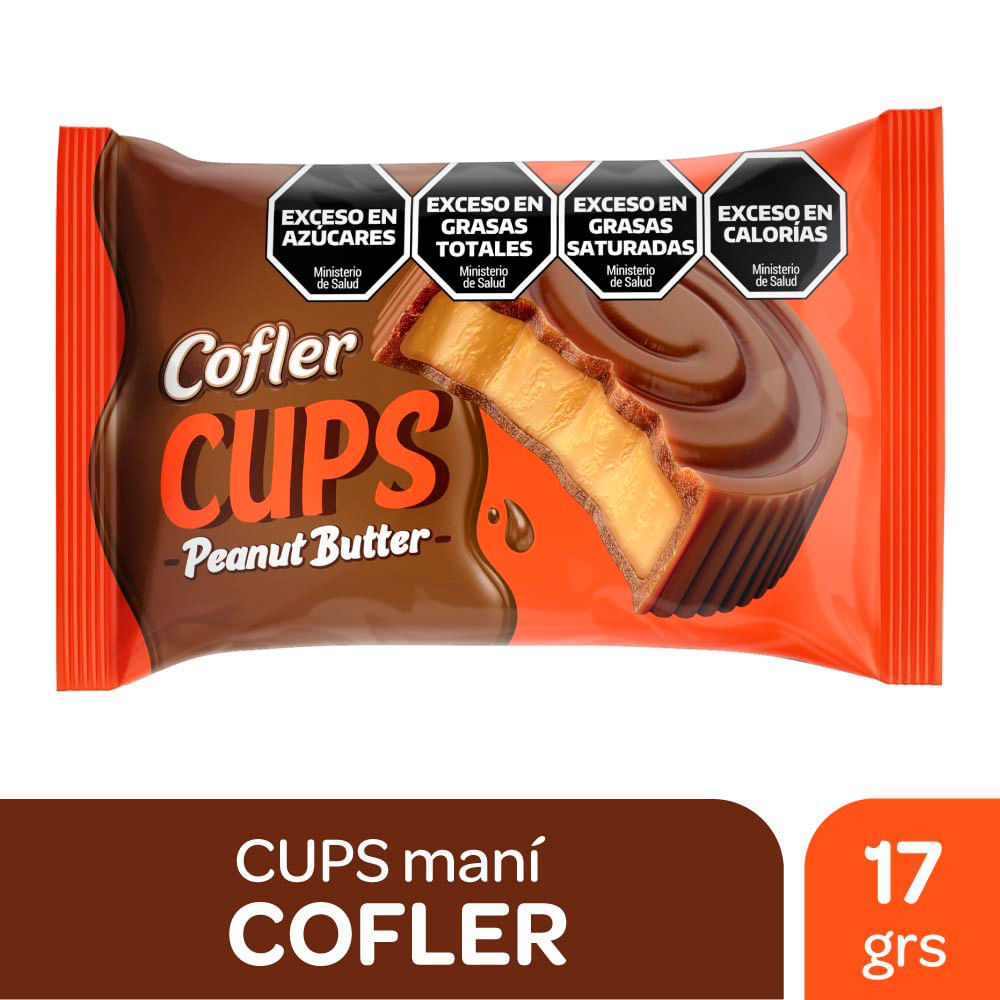 Chocolate Cups Mani X 17 Grs Arcor