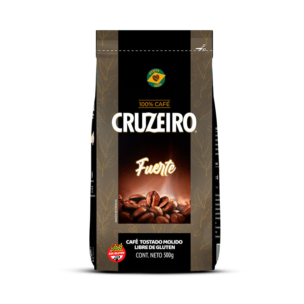 Café Molido Fuerte 500 Grs Cruzeiro