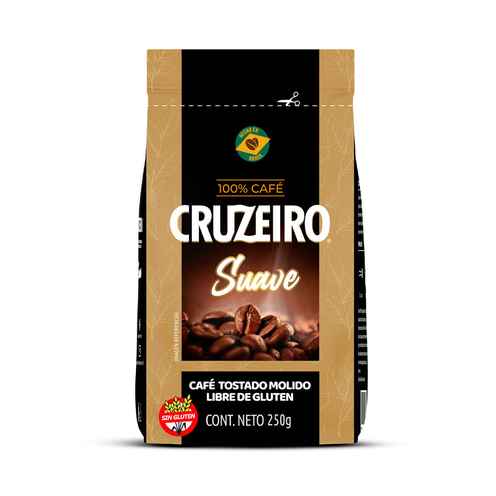Café Molido Suave 250 Grs Cruzeiro