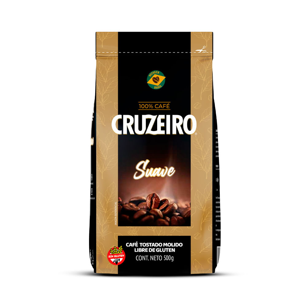 Café Tostado Suave 500 Grs Cruzeiro