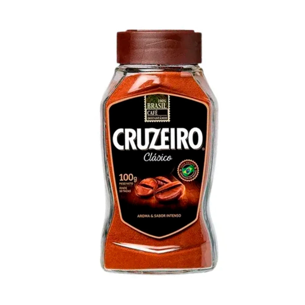 Café Instantáneo Clásico 100 Grs Cruzeiro