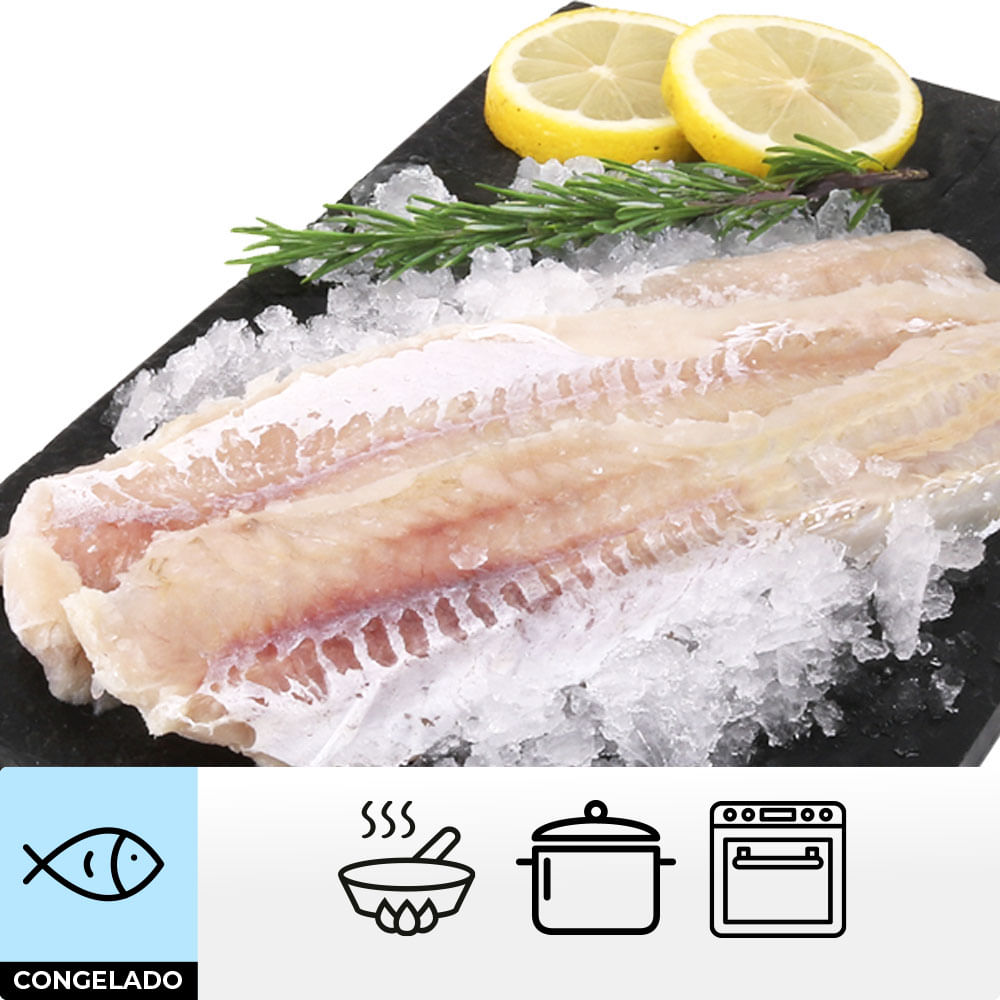 Filet de Merluza Nacional Congelado x 1 Kg