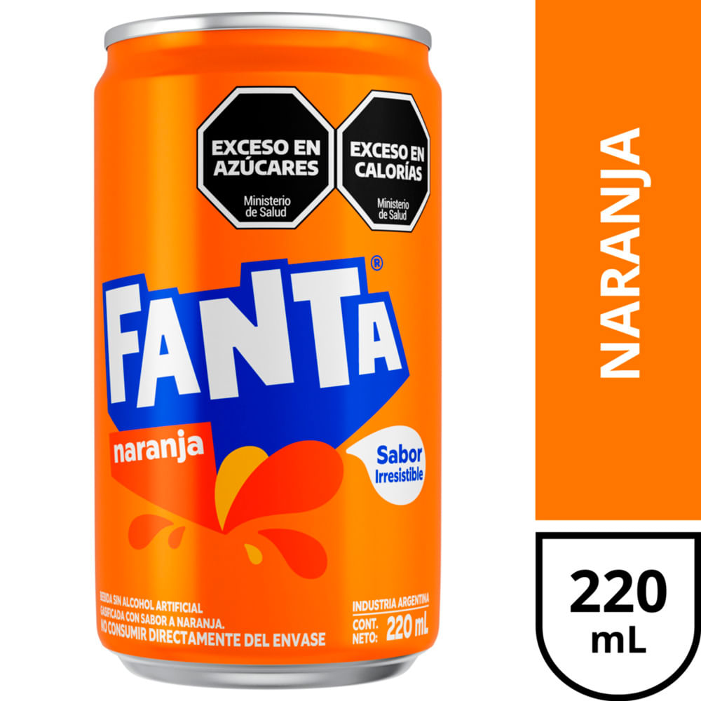 Gaseosa Fanta Lata 220ml