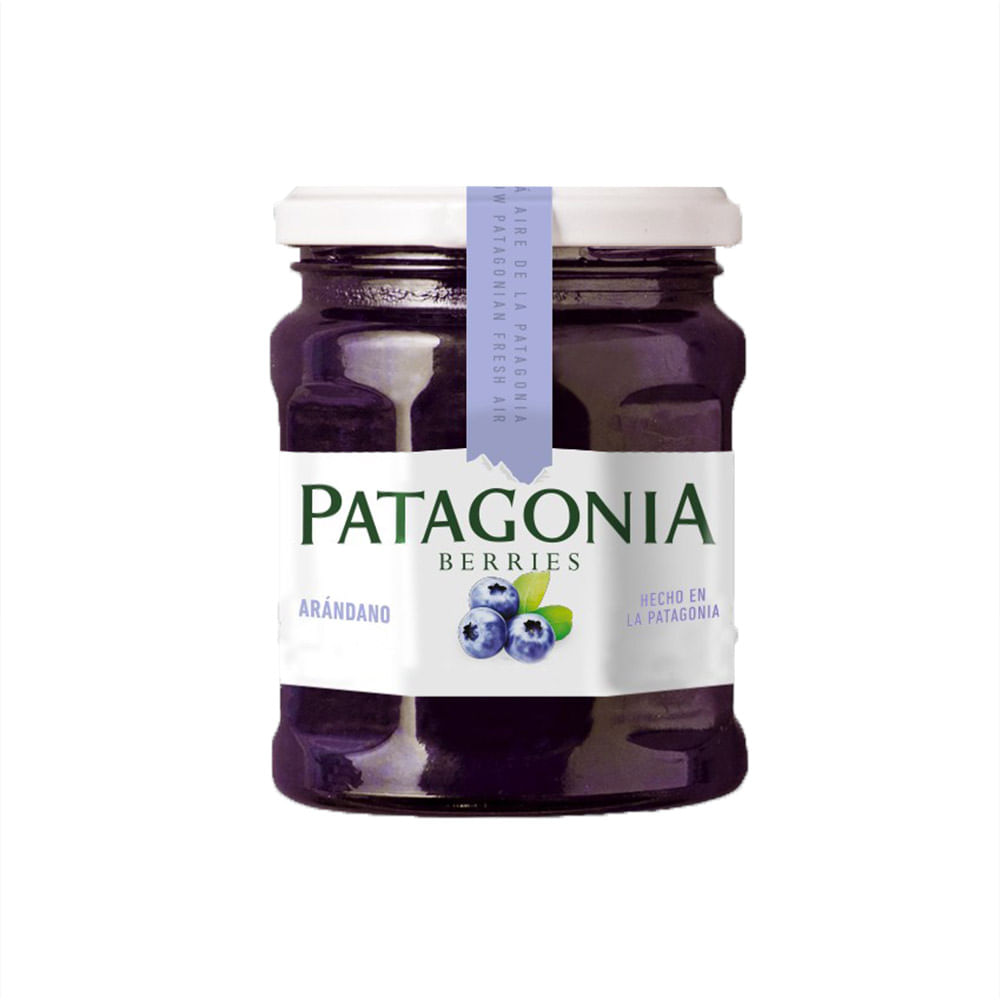 Mermelada Orgánica Sabor Arándano 320 Grs Patagonia Berries
