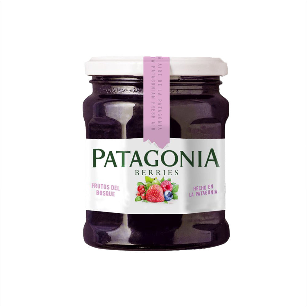 Mermelada Orgánica Sabor Frutos del Bosque 320 Grs Patagonia Berries