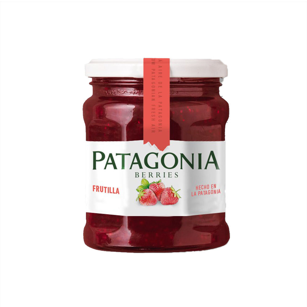 Mermelada Orgánica Sabor Frutilla 320 Grs Patagonia Berries