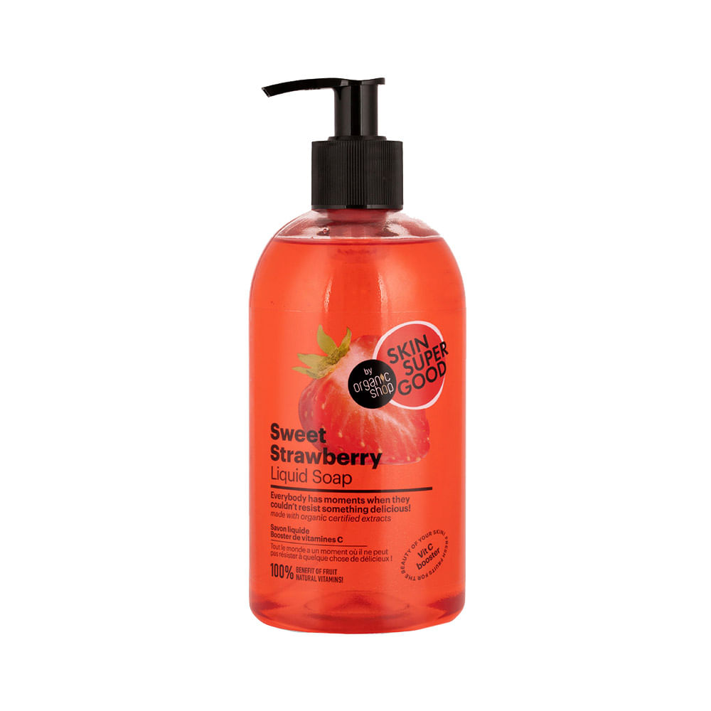 Jabon Liquido Frutilla X 354 Ml Organic Shop