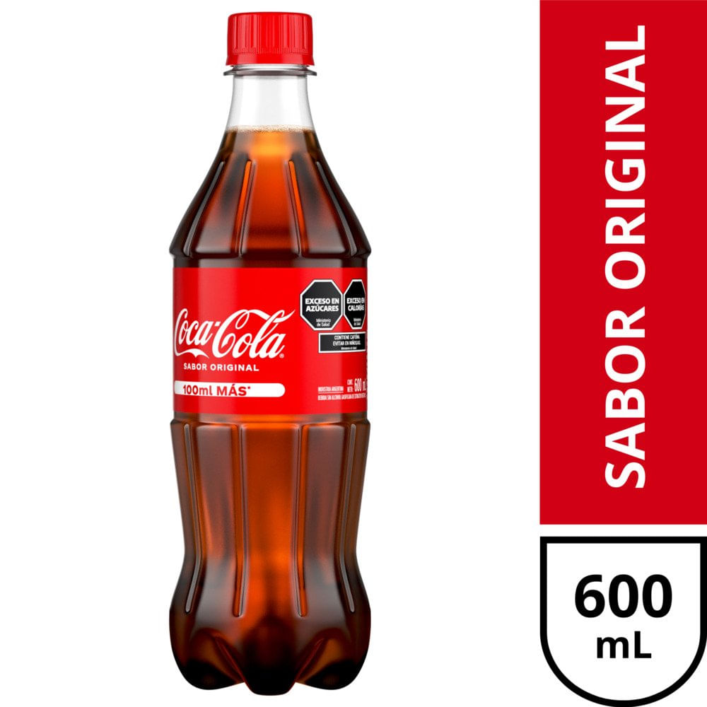 Gaseosa Sabor Original 600 Ml Coca-cola