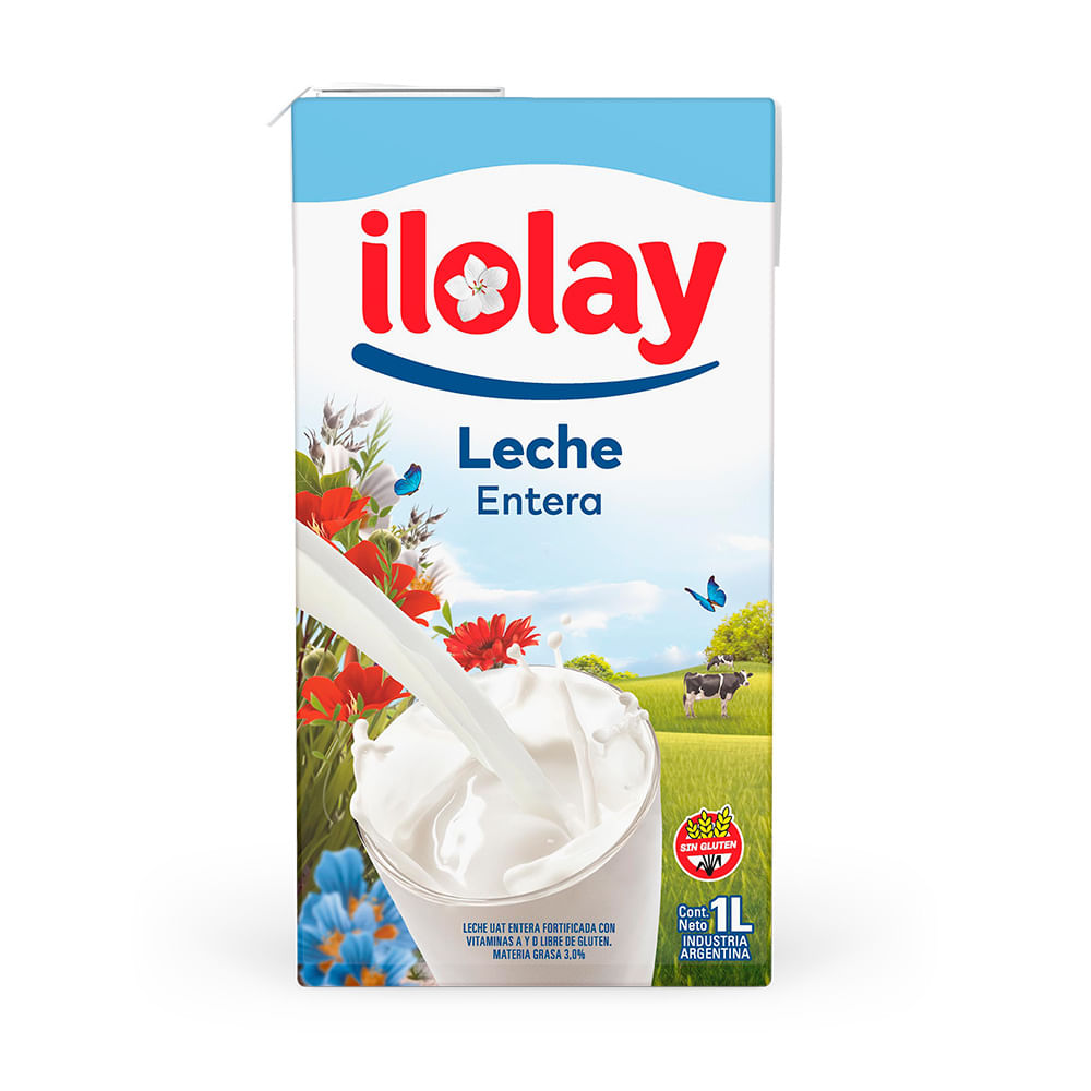 Leche Entera 1 Lts Ilolay