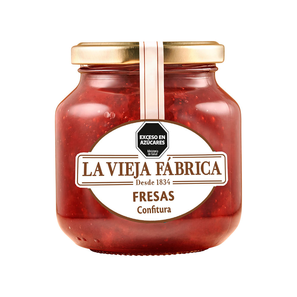 Mermelada Fresas X 280 Grs La Vieja Fabrica